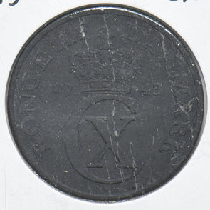 Denmark 1943 5 Ore 192508 combine shipping