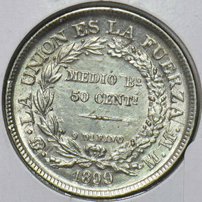 Bolivia 1899 50 Centavos 490718 combine shipping