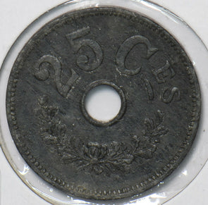 Luxembourg 1916 25 Centimes 296026 combine shipping