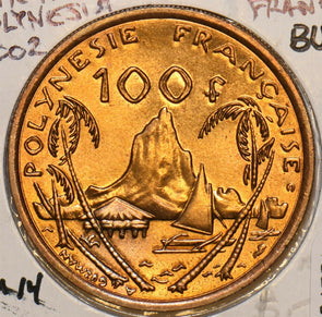 French Polynesia 2002 100 Francs BU 152793 combine shipping