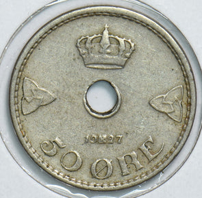 Norway 1927 50 Ore 198541 combine shipping