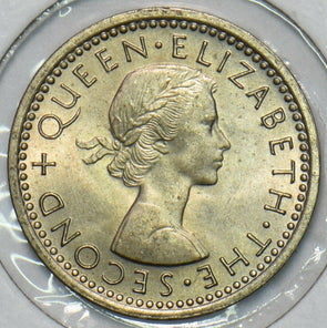 New Zealand 1965 3 Pence 297577 combine shipping