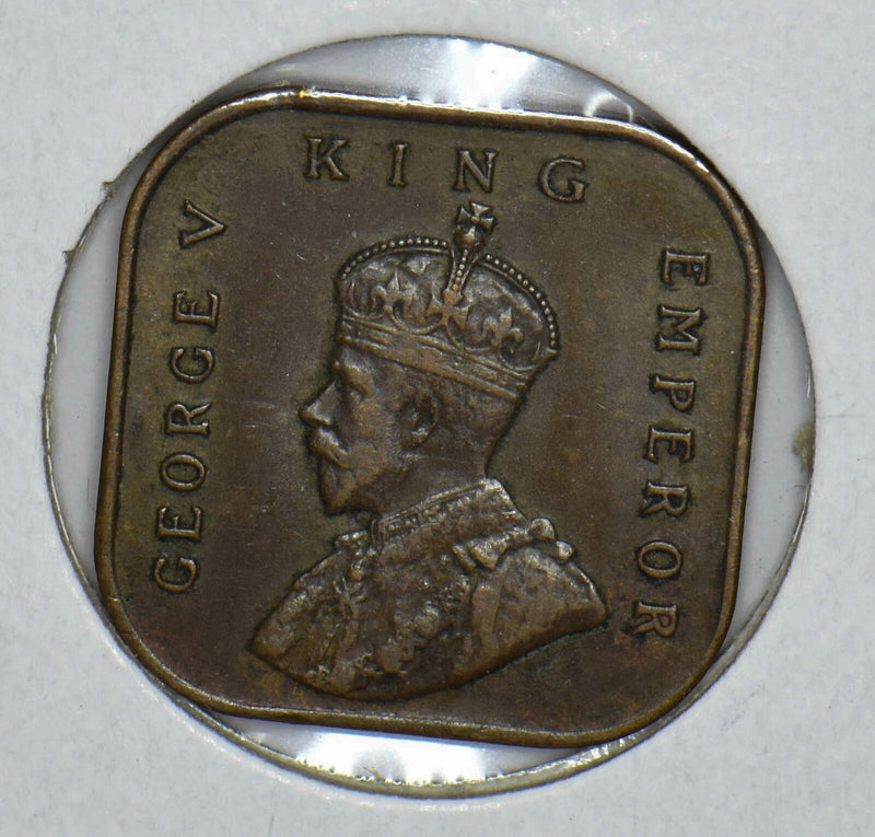 Straits Settlements 1932 George V 1/2 Cents 291107 combine shipping