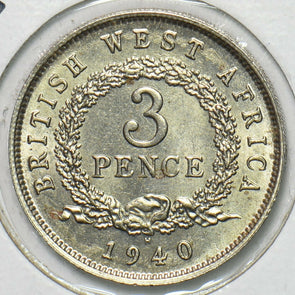 British West Africa 1940 3 Pence 240407 combine shipping