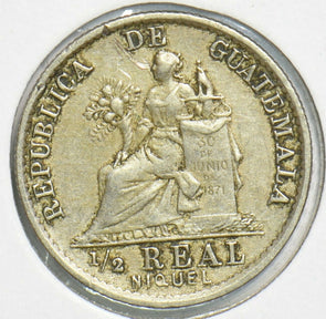 Guatemala 1900 1/2 Real 0 240790 combine shipping