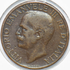Italy 1925 Vittorio Emanvele III 10 Centesimi Honey Bee animal 192211 combine s