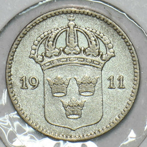 Sweden 1911 10 Ore 903877 combine shipping