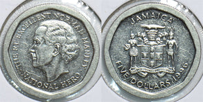 Jamaica 1996 5 Dollars 904693 combine shipping