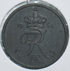 Denmark 1968 2 Ore 198258 combine shipping