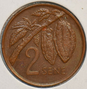 Samoa 1974 2 Sene 190692 combine shipping