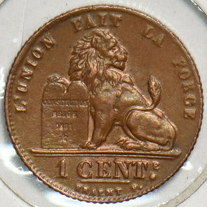 Belgium 1912 Centime 0 197873 combine shipping