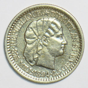Haiti 1894 10 Centimes 298163 combine shipping