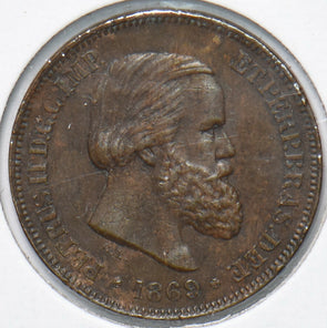 Brazil 1869 10 Reis 294081 combine shipping