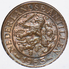 Netherlands Antilles 1967 Cent Lion animal 902278 combine shipping