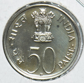 Republic India 1972 50 Paise Proof 198306 combine shipping