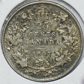 Canada 1907 25 Cents Edwardvs VII 192242 combine shipping