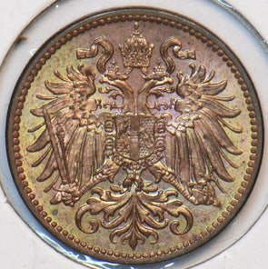 Austria 1914 2 Heller Eagle animal 194624 combine shipping