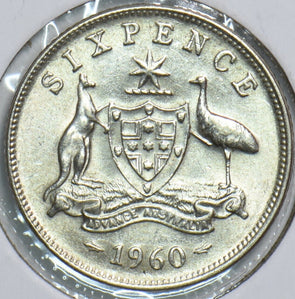 Australia 1960 6 Pence 241134 combine shipping
