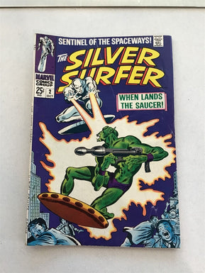 Marvel comics The Silver Surfer issue #2 Oct, 1968 