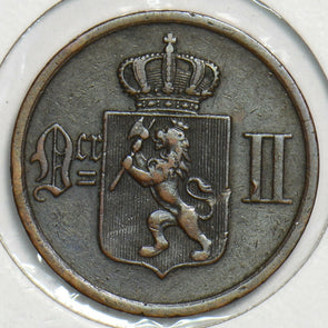 Norway 1891 2 Ore 197682 combine shipping