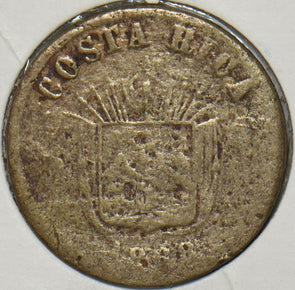 Costa Rica 1868 Centavo 903565 combine shipping