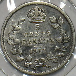 Canada 1911 5 Cents 903547 combine shipping