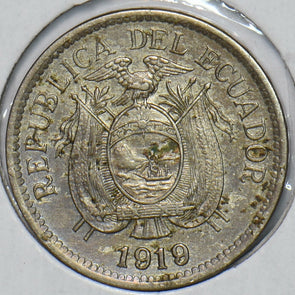 Ecuador 1919 5 Centavos Eagle animal 295035 combine shipping