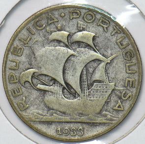 Portugal 1933 5 Escudos 151411 combine shipping