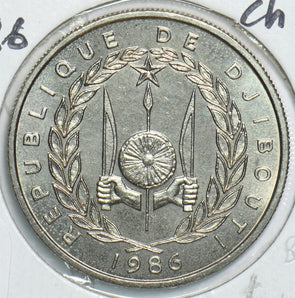 Djibouti 1986 50 Francs CH BU Camel 298697 combine shipping