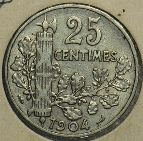 France 1904 25 Centimes 298319 combine shipping