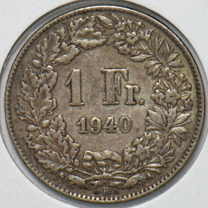 Switzerland 1940 Franc 150757 combine shipping