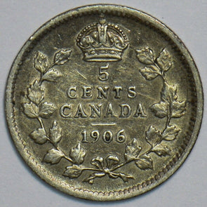Canada 1906 5 Cents 153063 combine shipping