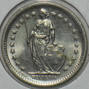 Switzerland 1970 1/2 Franc CH BU 152202 combine shipping