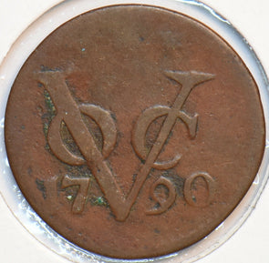 Netherlands East Indies 1790 Duit Lion animal Zeeland 150788 combine shipping