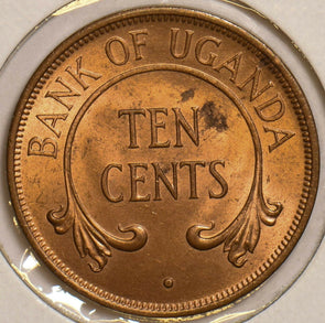 Uganda 1966 10 Cents 152958 combine shipping