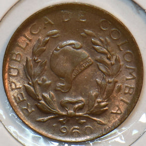 Colombia 1960 Centavo 152180 combine shipping
