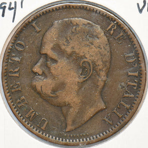 Italy 1894 10 Centesimi 902758 combine shipping