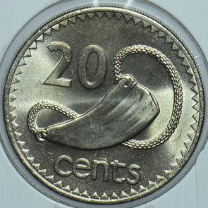 Fiji 1987 20 Cents 290762 combine shipping