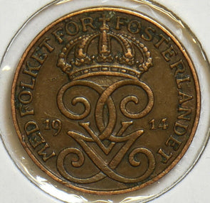 Sweden 1914 Ore 904099 combine shipping