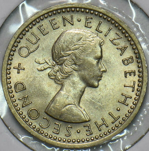 New Zealand 1961 3 Pence 196458 combine shipping