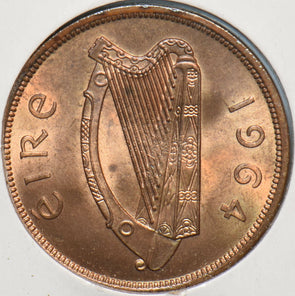 Ireland 1964 Penny Hen with Chicks animal 195019 combine shipping