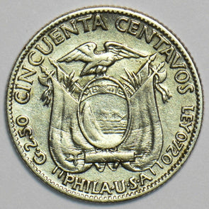 Ecuador 1928 50 Centavos 240763 combine shipping