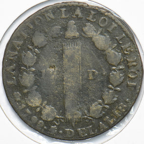 France 1792 Louise XVI 12 Deniers 292820 combine shipping