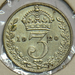 Great Britain 1920 3 Pence/Threepence 904194 combine shipping