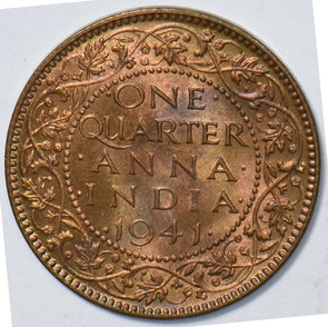 British India 1941 1/4 Anna  901864 combine shipping