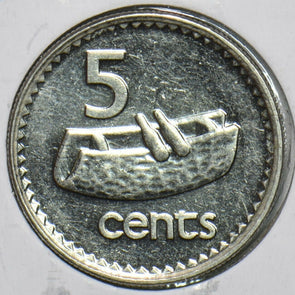 Fiji 1998 5 Cents 903882 combine shipping