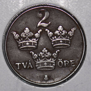 Sweden 1948 2 Ore  900455 combine shipping