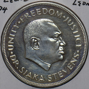 Sierra Leone 1974 Leone Lion animal Bank Anniversary 195297 combine shipping