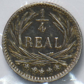 Guatemala 1895 1/4 Real 193297 combine shipping
