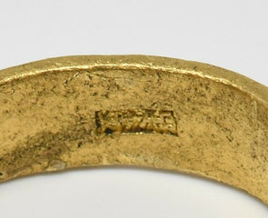 Vintage Chinese Gold Ring Dragon & Phenix 98.97% Gold Ring 4.59g RG0210